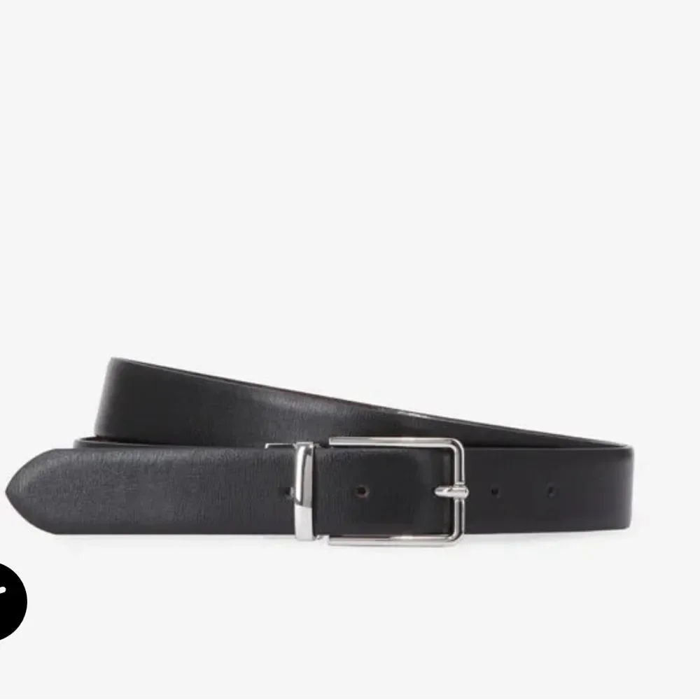 $195 The Kooples REVERSIBLE TWO-TONE LEATHER BELT NWT